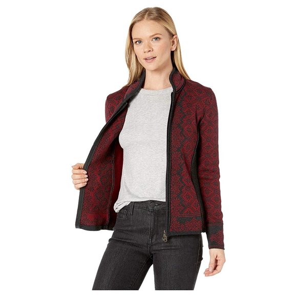 NWOT $535 Dale of Norway Christiania 100% Merino Wool Jacket - M - Picture 4 of 13